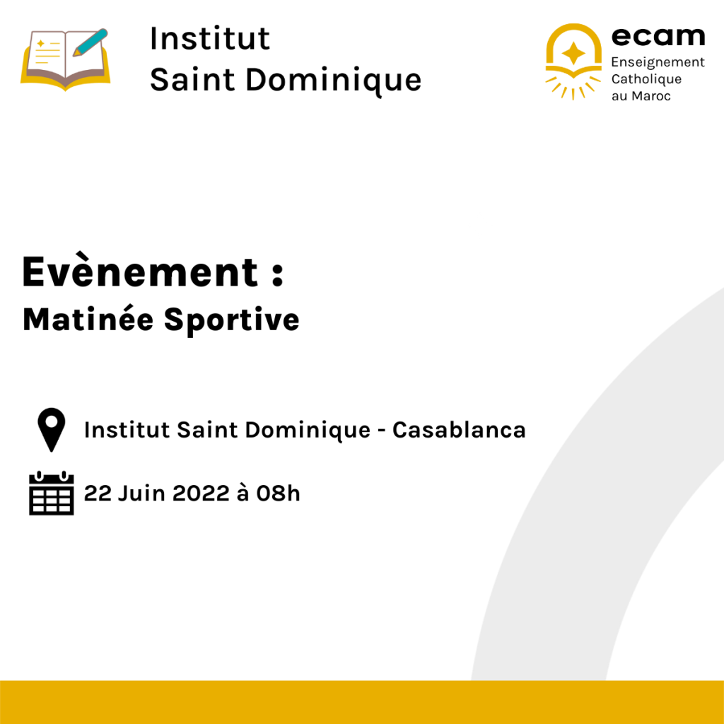 Matinée Sportive - Institution Saint Dominique