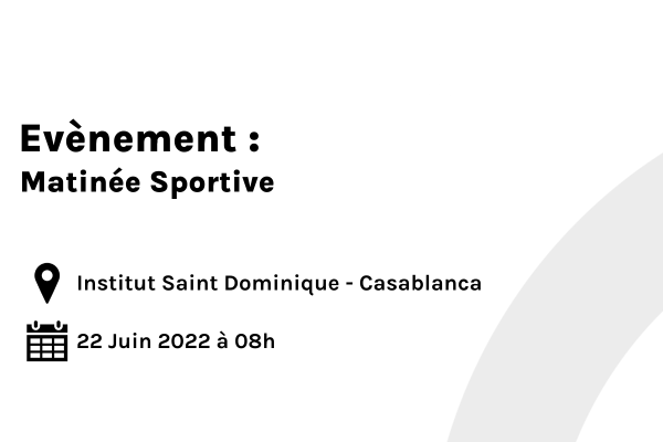 Matinée Sportive - Institution Saint Dominique