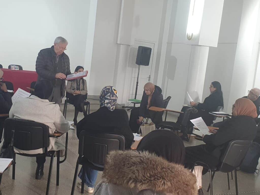 Réunion des enseignants de sciences au sein de l'ECAM